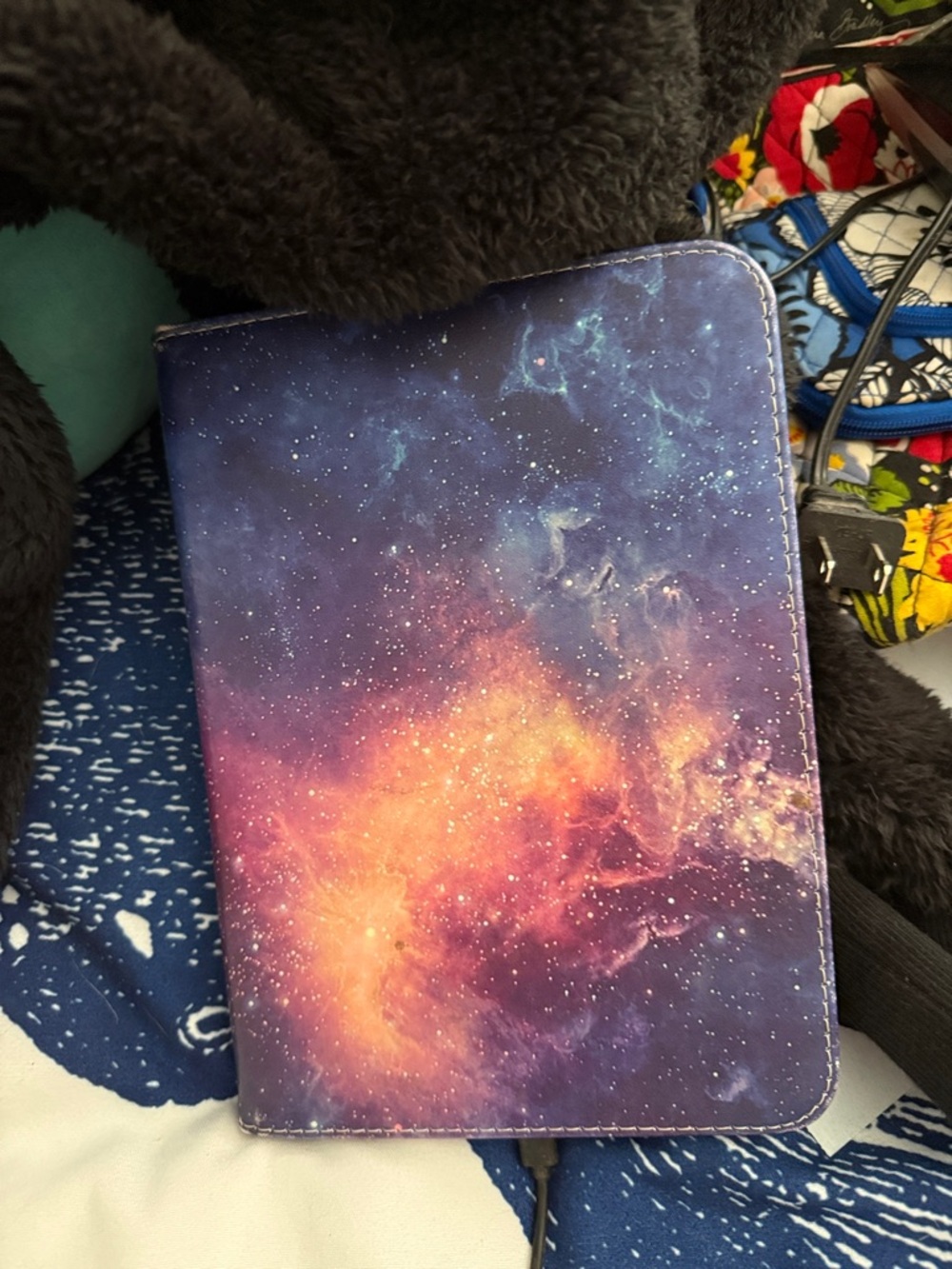 Barnes & Noble NOOK eReader in Black with Galaxy Case - Picture 2 of 2